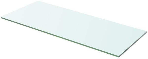 vidaXL Regalboden Glas Transparent 60x20 cm 243824