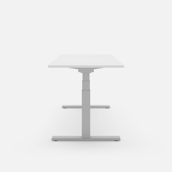 SLS 670 PRO Schreibtisch - 180 , Weiß , Weiß Bild 3