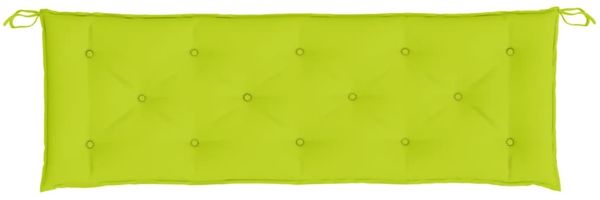 vidaXL Gartenbank-Auflagen 2 Stk. Knallgrün 150x50x7 cm Oxford-Gewebe 361708 Bild 6