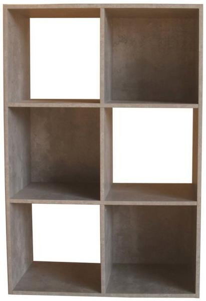 HTI-Line Bücherregal Regal Thekla 6090, Stück 1-tlg, Standregal Bücherregal Raumteiler 6 Regalfächer