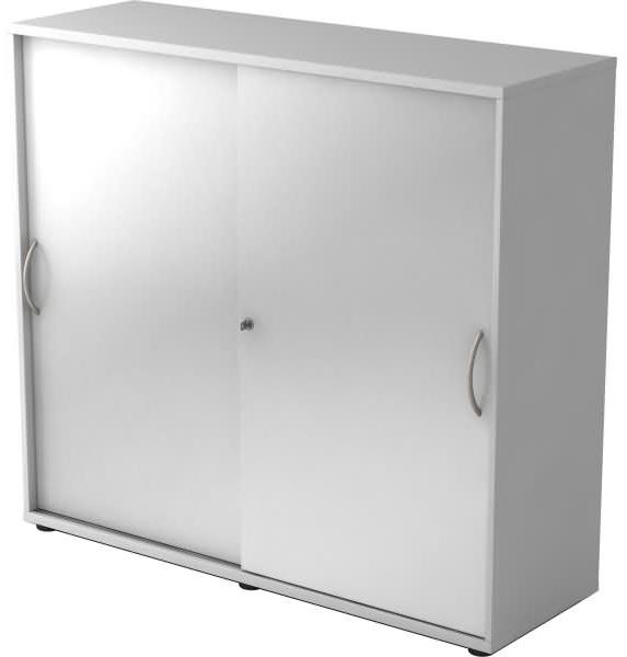 Schiebetürschrank 3OH 120cm BM Grau / Silber