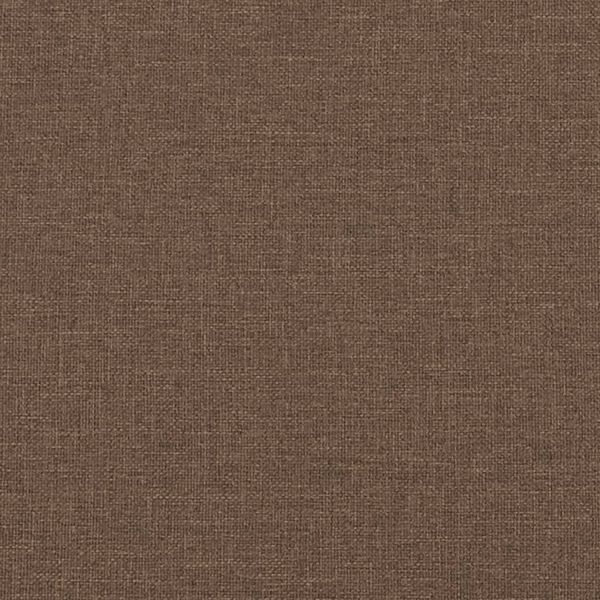 vidaXL 2-tlg. Sofagarnitur mit Kissen Braun Stoff 3201651 Bild 6