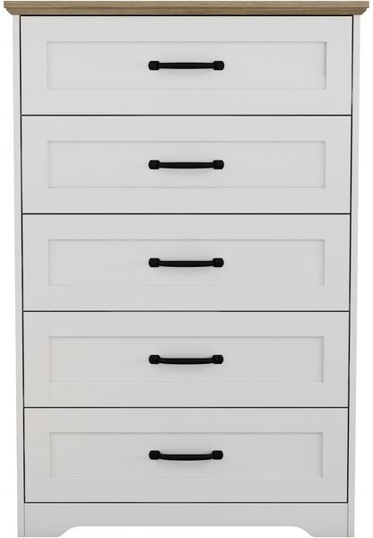 OTTO home Schubkastenkommode Emmilia Sideboard im Landhaus Design (Kommode mit viel Stauraum im Schlafzimmer), Schubladenschrank Sideboard Wäscheschrank Skandi Design