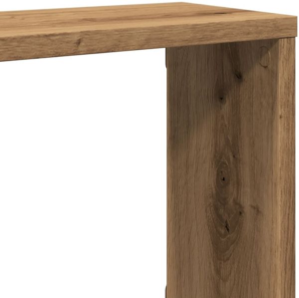 vidaXL Würfel-Wandregale 4 Stk. Artisan-Eiche 100x15x30 Holzwerkstoff 856585 Bild 8