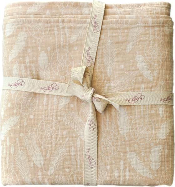 Musselindecke Dreamcatcher 200x150cm