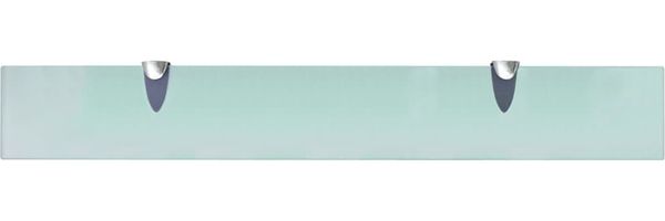 vidaXL Schwebendes Regal, Glas transparent, 0,8 x 10 x 70 cm Bild 3