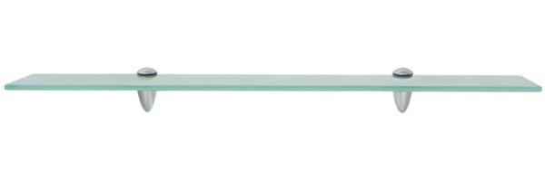 vidaXL Schwebendes Regal, Glas transparent, 0,8 x 10 x 70 cm Bild 2