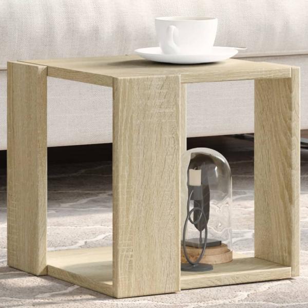 vidaXL Couchtisch Sonoma-Eiche 32x32x30 cm Holzwerkstoff 848145