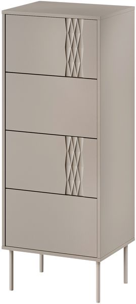 Kommode Toderko 4S (Farbe: Beige)