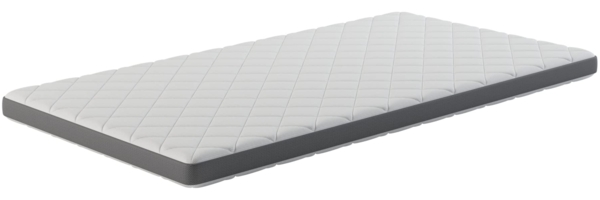 Geltopper 160x200x8cm Glatt Karo-Klima Bezug 8cm Bild 4