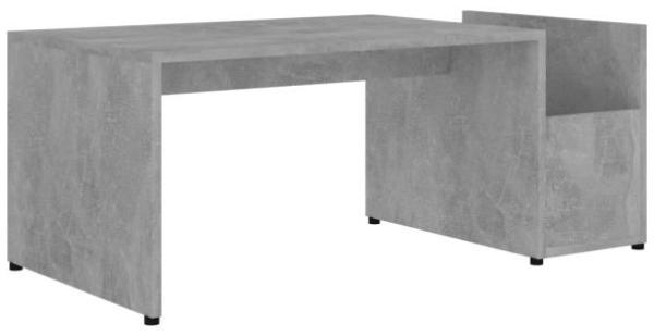 vidaXL Couchtisch Betongrau 90x45x35 cm Holzwerkstoff 802925