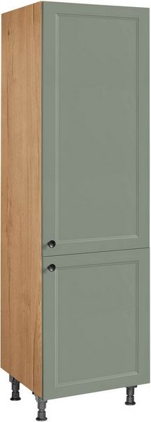 nobilia® Hochschrank "Cascada", Ausrichtung wählbar, mit zwei Türen, vormontiert, Breite/Höhe: 60/216,6 cm