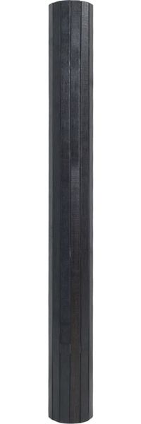 vidaXL Teppich Rechteckig Grau 100x500 cm Bambus 376826 Bild 3