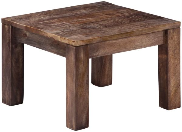 vidaXL Couchtisch 50×50×35 cm Massivholz Mango 247468