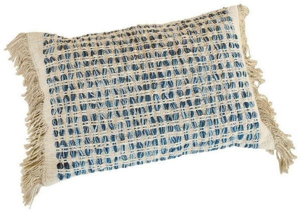 Mirabeau Kissenhülle Kissenhülle Monrovie blau/beige