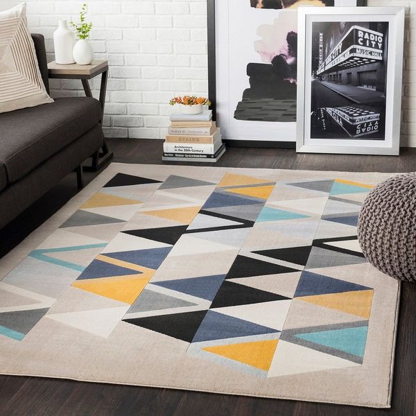 Livabliss Teppich MILANO, rechteckig, Höhe: 11 mm, Skandi Design, Modern Boho Kurzflor Wohnzimmerteppich, Schlafzimmer