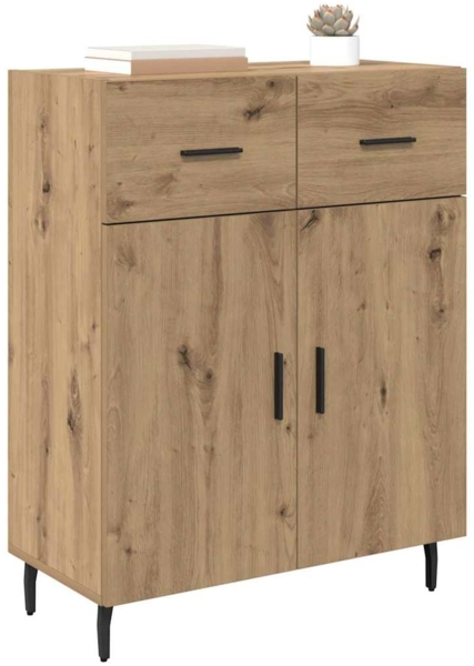 vidaXL Sideboard Artisan-Eiche 69,5 x 34 x 90 cm Holzwerkstoff 882300 Bild 2