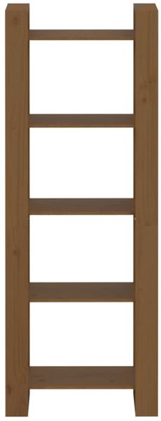 vidaXL Bücherregal/Raumteiler Honigbraun 60x35x160cm Massivholz Kiefer 813892 Bild 3