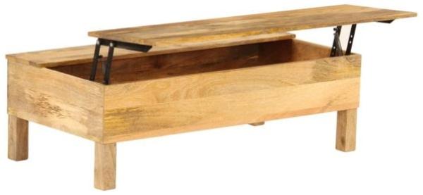 vidaXL Couchtisch Massivholz Mango 110x55x35 cm 246320