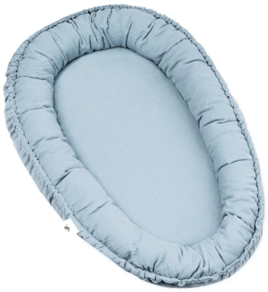 Julius Zöllner Kuschelnest NIDO Musselin denim Bild 5