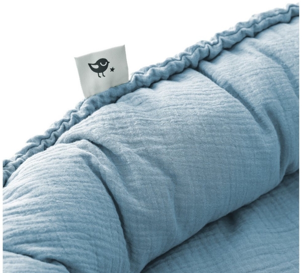 Julius Zöllner Kuschelnest NIDO Musselin denim Bild 2