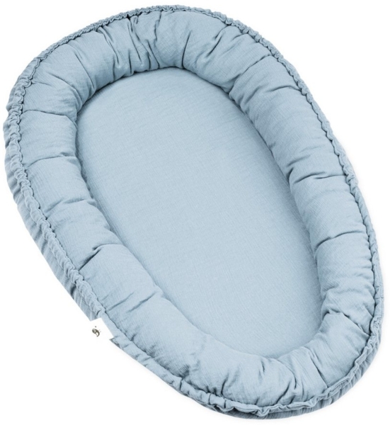 Julius Zöllner Kuschelnest NIDO Musselin denim Bild 3