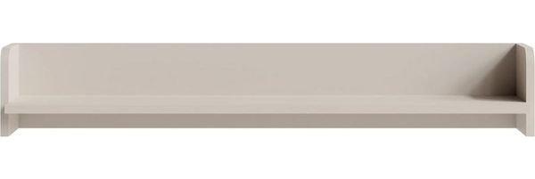 Lomadox Wandregal GORICA-133, 103,5 cm Breite, wandhängend, in sandbeige mit fühlbarer Struktur