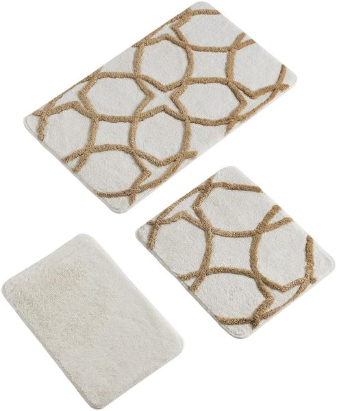 Setmat Set (3-teilig) beige und Hellbraun