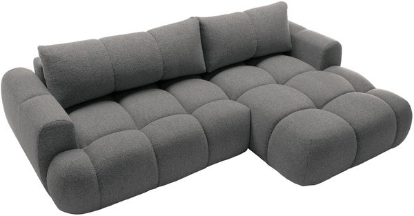 Mirjan24 Ecksofa Messirt , dunkelgrey, Seite: Rechts Bild 4