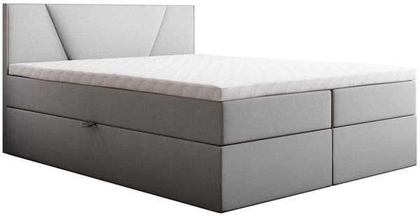 Best for Home Boxspringbett Best For Home Jubilee Boxspringbett mit Bonellfederkern&Komfort-Topper (140x200 160x200 180x200 200x200), Handwerksqualität, TOP Preis-Leistungs-Verhältnis