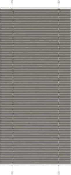 vidaXL Plissee Anthrazit 90x200 cm Stoffbreite 89,4 cm Polyester 4015107