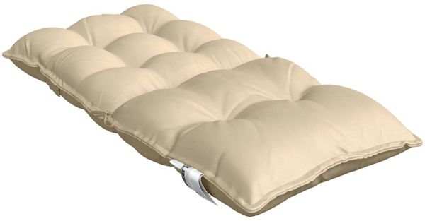 vidaXL Niedriglehner-Auflagen 4 Stk. Beige Oxford-Gewebe 377681 Bild 6
