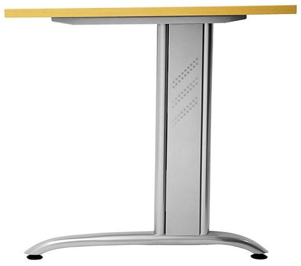 'BS08' Schreibtisch C-Gestell 80x80 cm Ahorn Bild 2