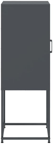 vidaXL Highboard Anthrazit 36x39x107 cm Stahl 846532 Bild 7