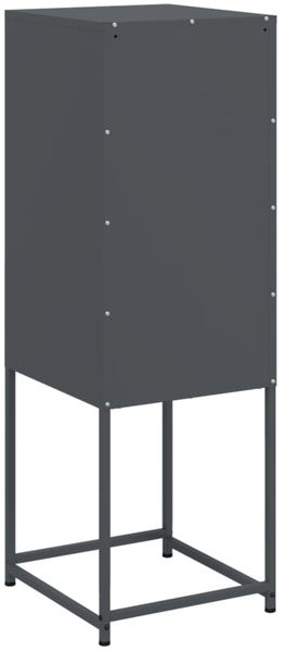 vidaXL Highboard Anthrazit 36x39x107 cm Stahl 846532 Bild 8