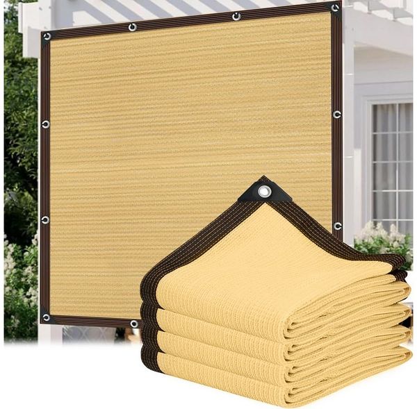 Rosnek Sonnensegel Garten Schattennetz Markise UV-Schutz Sichtschutz Windschutz mit Ösen, Praktisch für Camping, Garten & Pergola – für Schatten & Privatsphäre