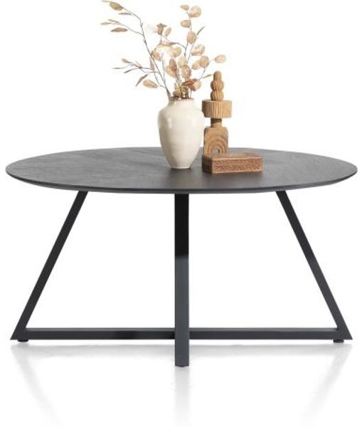 RIDGEFIELD Esstisch grau Eiche Furnier 150cm x 120cm x 77cm