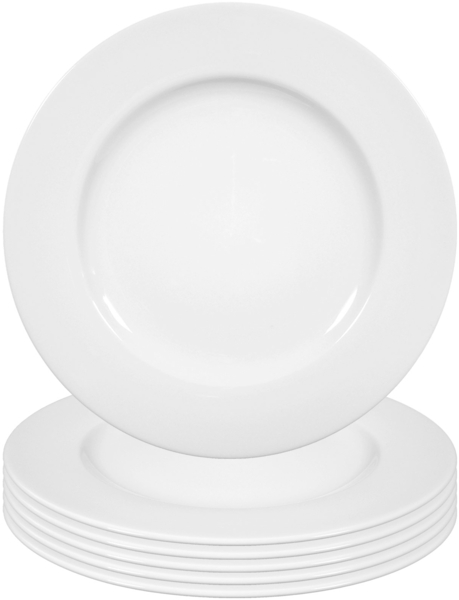 Seltmann Weiden Rondo/Liane Weiß Teller ø 29,9 cm 6er Set