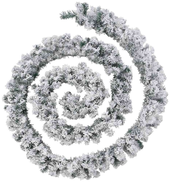 vidaXL Weihnachtsgirlande mit LED-Leuchten Grün 10 m PVC 4019670