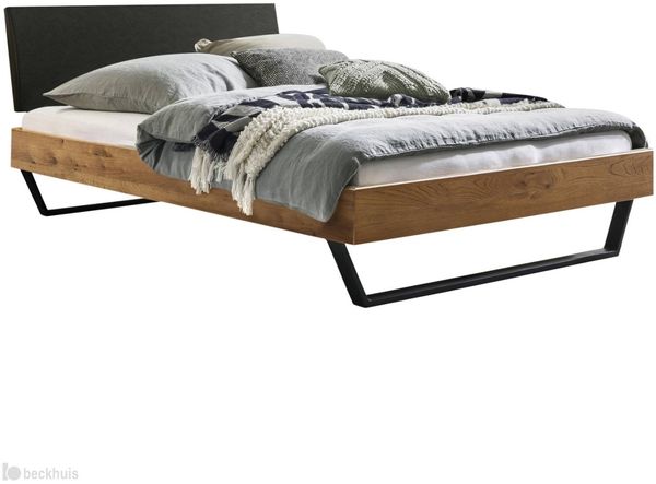 Hasena Trento Sariano Massivholzbett 140x200 Wildeiche natur, geölt 20 Bild 2
