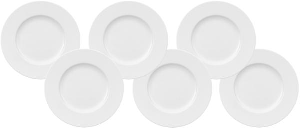 Villeroy & Boch Royal Brotteller weiß ø 16 cm 6er Set