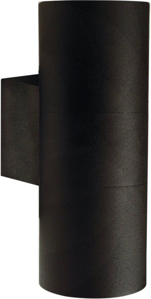 Nordlux Tin Maxi Outdoor Doppel Wandleuchte Schwarz Bild 4