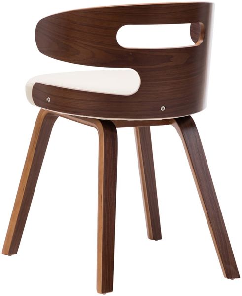 vidaXL Esszimmerstühle 6 Stk. Creme Bugholz und Kunstleder 278849 Bild 5