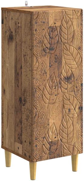 vidaXL Sideboard Altholz 33 x 34,5 x 90 cm Holzwerkstoff 895063