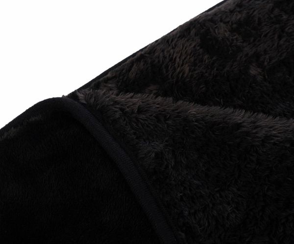 Gözze 'Premium Cashmere' Kuscheldecke, Polyester schwarz, 220x240 cm Bild 3