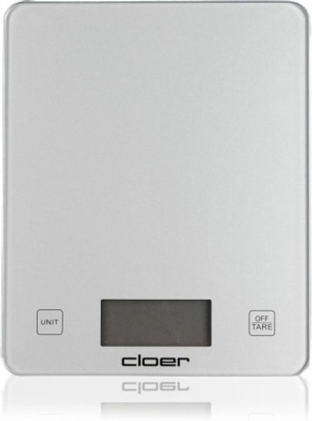 Cloer 6871 Digitale Küchenwaage weiß