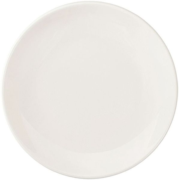 COMAS MILENA COUPE flacher Teller 21 cm, 6 Stück, Porzellan