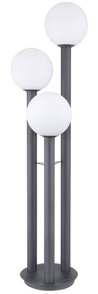 Außenleuchte, Stehlampe, ALU Druckguss, IP44, H 160 cm