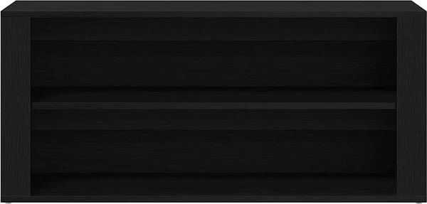 vidaXL Schuhbank Schwarze Eiche 100 x 35 x 45 cm Holzwerkstoff 862126 Bild 5
