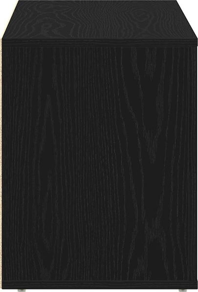 vidaXL Schuhbank Schwarze Eiche 100 x 35 x 45 cm Holzwerkstoff 862126 Bild 6